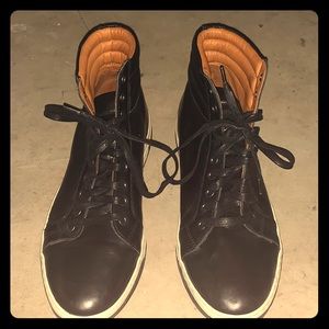 Johnston Murphy Leather Black Shoes
